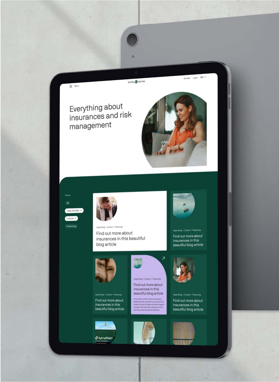 &why: Breffka & Hehnke Case Branding Website iPad