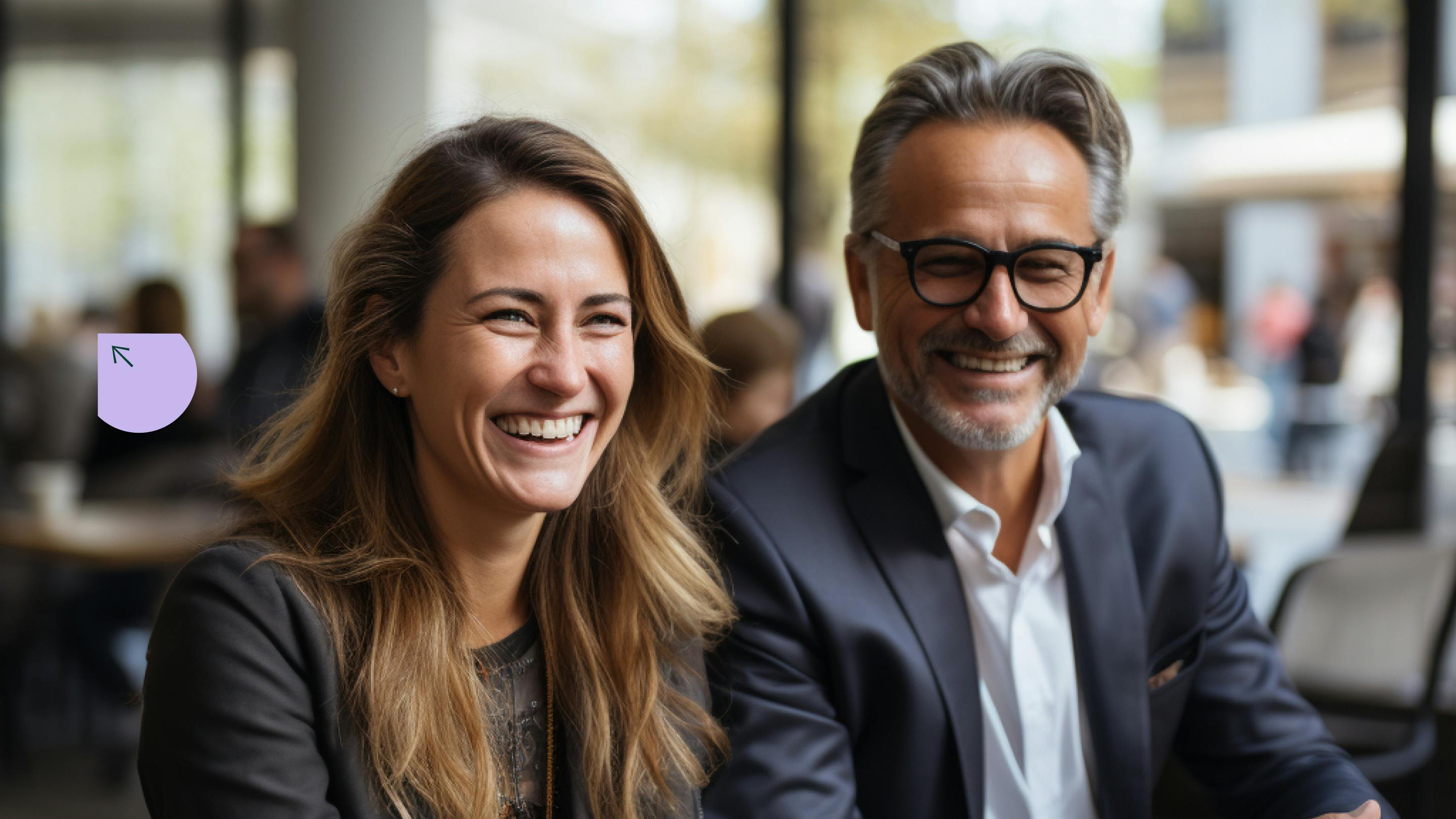 &why: Breffka & Hehnke - Case Branding Website Man and Woman smiling
