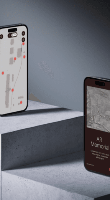 &why: Lohof - Two smartphone showing screendesign