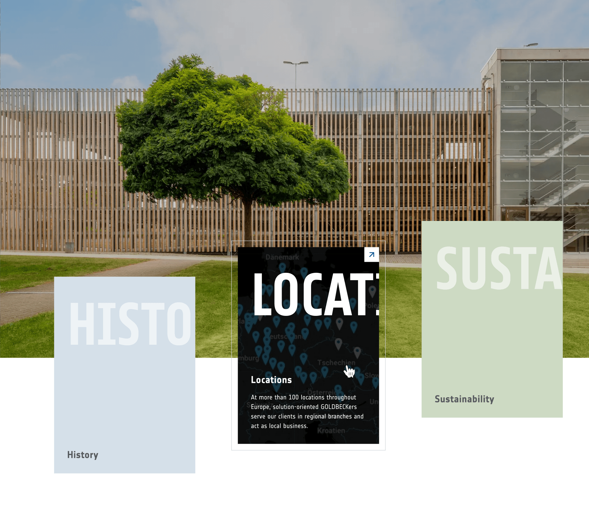 &why: GBK - Goldbeck Case Website Cards