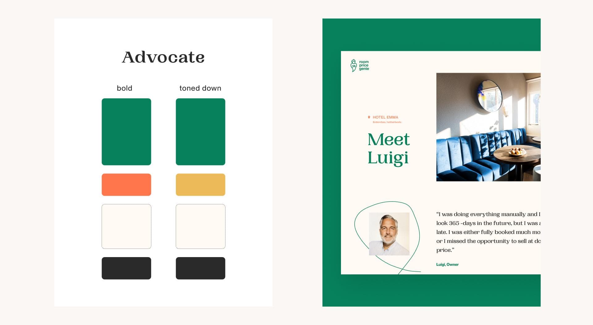 &why: RoomPriceGenie - Colors