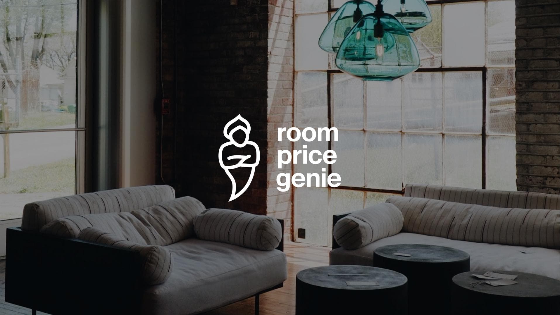 &why: RoomPriceGenie - Logo on image