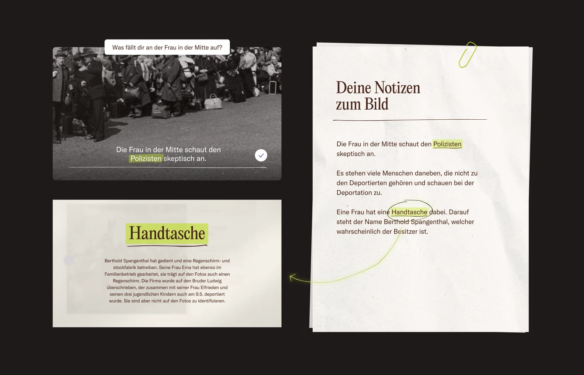 &why: lastseen game notes with handwritten observations and photo highlights