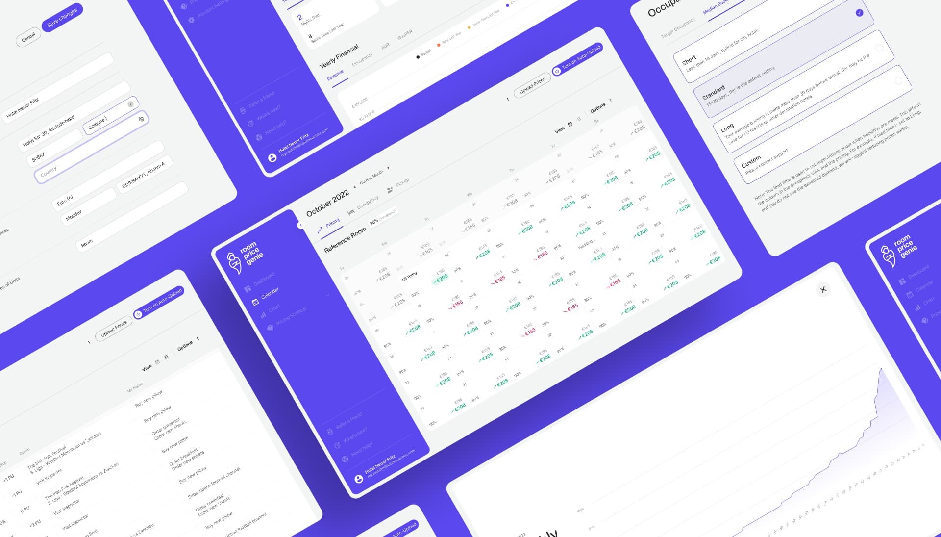 &why: RoomPriceGenie Product - Screen overview